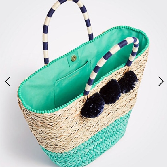 Straw beach bag - Picture 4 of 4